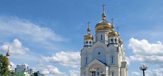 Uspenski-Kathedrale in Chabarowsk