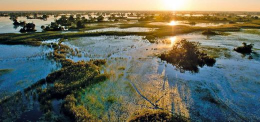 Das Okavango-Delta