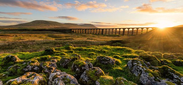 Ribblehead-Viadukt im Yorkshire Dales-Nationalpark