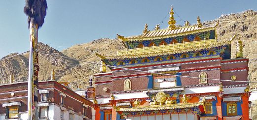 Das Tashilhunpo-Kloster in Shigatse