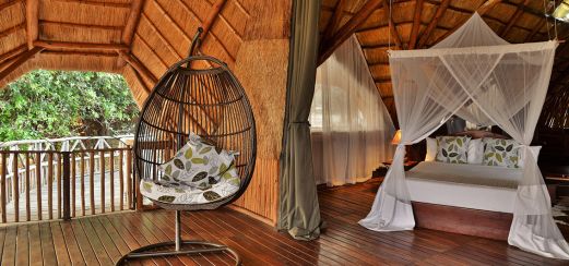 Chalet der Mana-Pools-Safari-Lodge