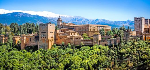 Die Alhambra in Granada