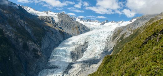 Fox-Gletscher im Westland-Nationalpark