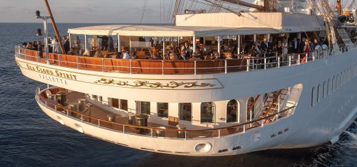 Das Lido-Deck der Sea Cloud Spirit