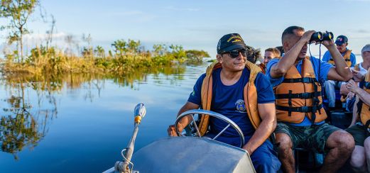 Unterwegs im Amazonas Regenwald