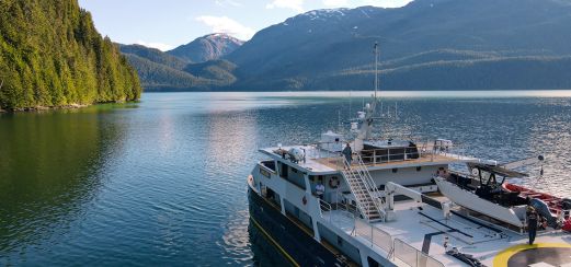MV Cascadia vor Vancouver Island