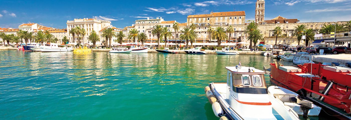 Hafen von Split, Kroatien