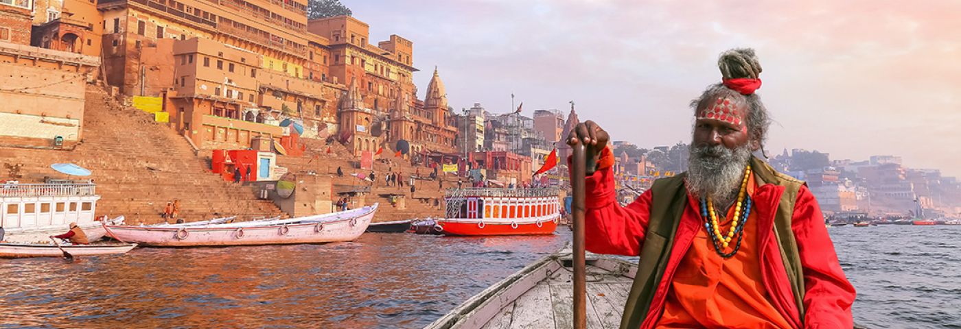 Gangesufer in Varanasi