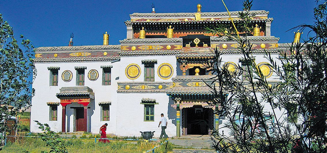 Kloster Erdene Zuu in Karakorum - Mongolei