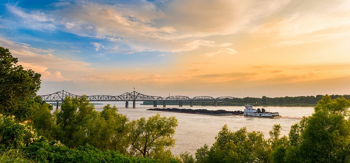 Der-Mississippi-in-der-Nähe-von-Vicksburg