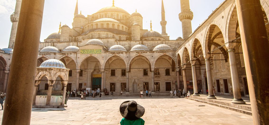 Great-European-Express - Die Blaue-Moschee in Istanbul