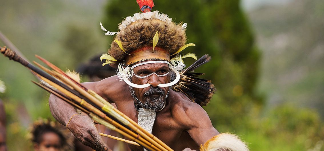 Krieger-der-Dani-West-Papua