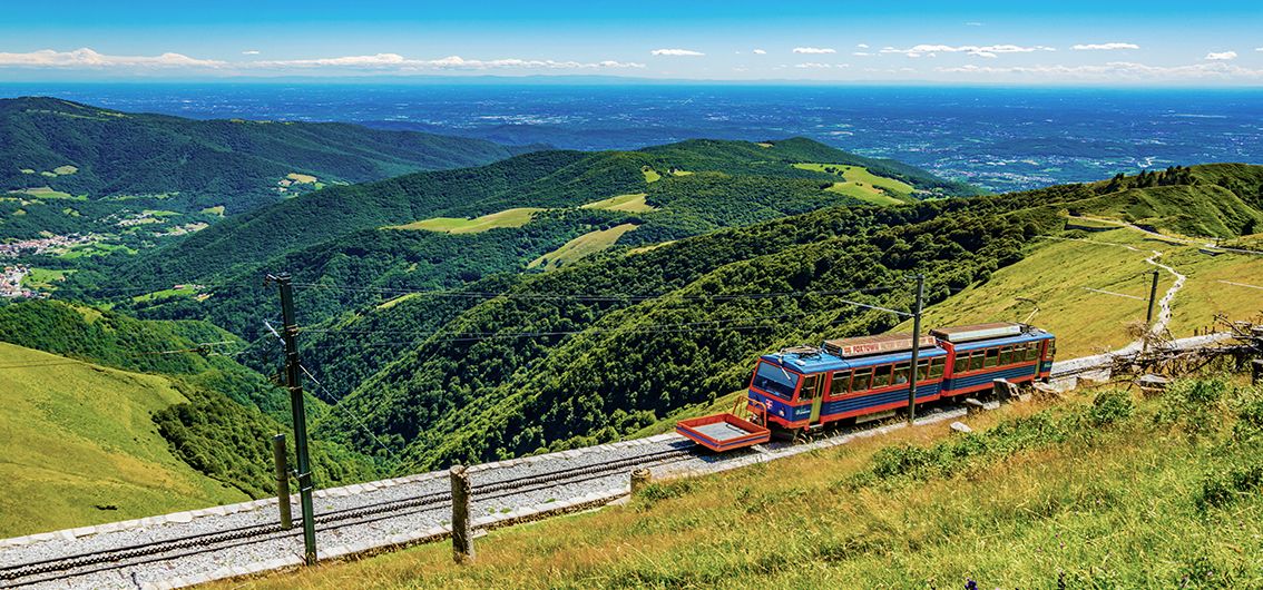 Per Zahnradbahn auf den Monte Generoso - Bahnurlaub.de