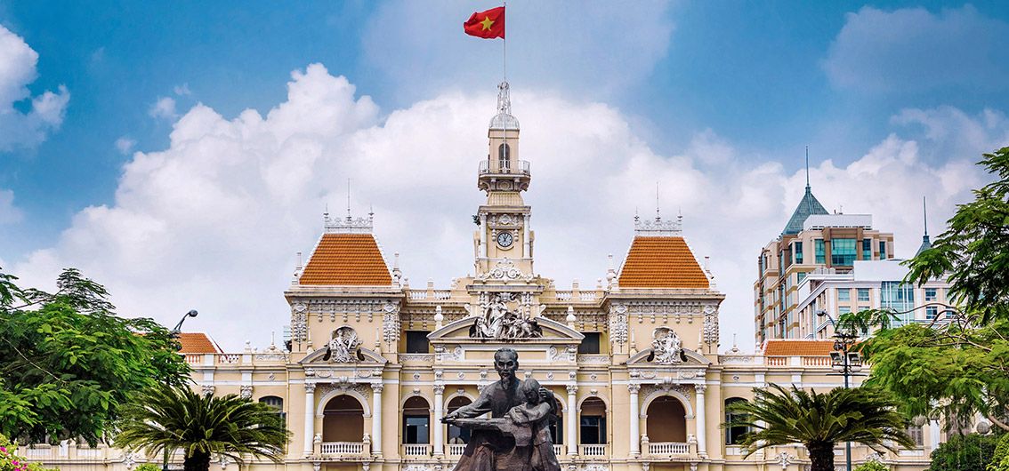 Vietnam - Rathaus Saigon 