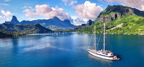 Kreuzfahrt unter Segeln durch Französisch-Polynesien