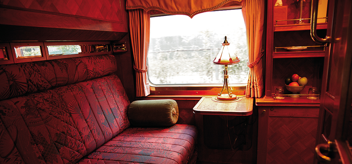 Eastern und Oriental Express- Pullman-Abteil