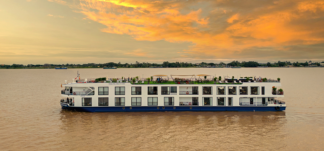 Das Schiff auf Ihrer Reise Mekong Discovery